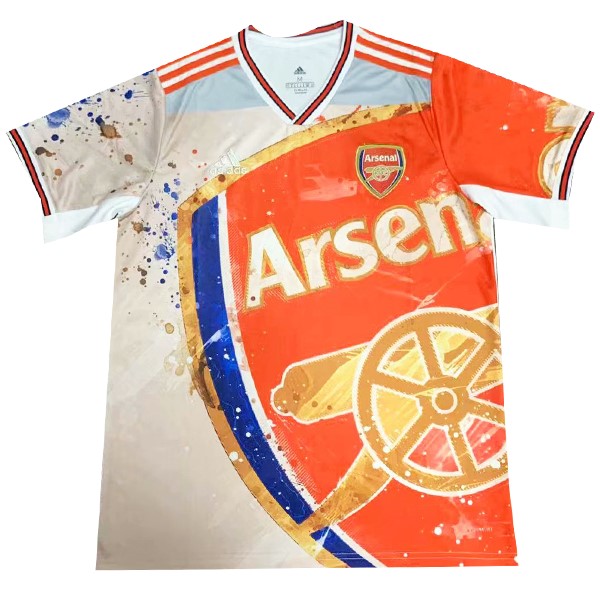 Trainingsshirt Arsenal 2019-20 Gelb Orange Blau